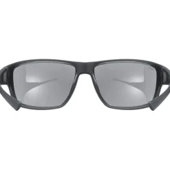 Uvex sportstyle 230 Fietsbril - black matt/litemirror silver
