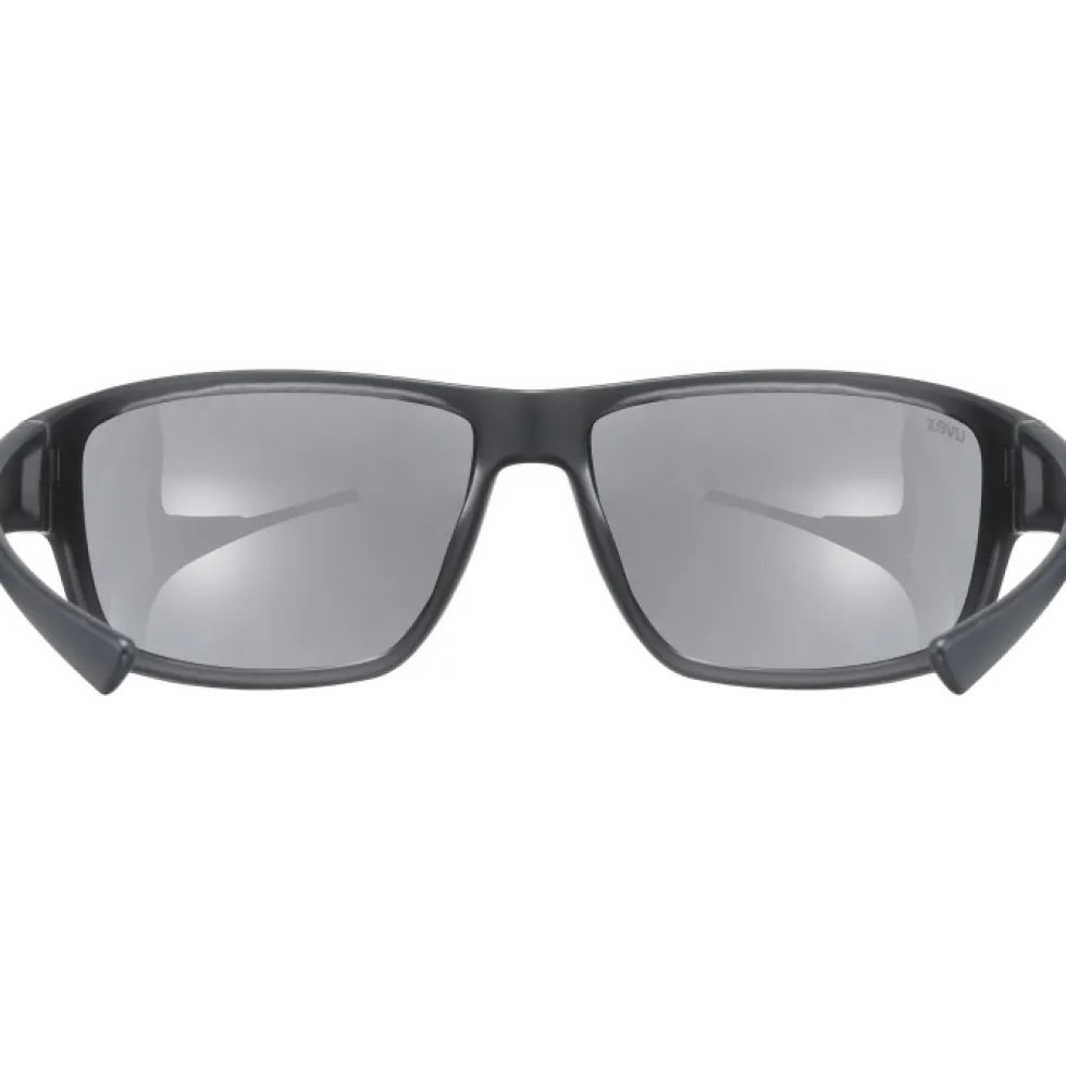 Uvex sportstyle 230 Fietsbril - black matt/litemirror silver