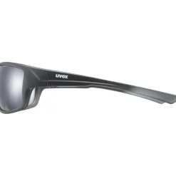 Uvex sportstyle 230 Fietsbril - black matt/litemirror silver