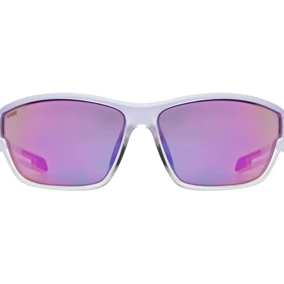 Mtb-Brillen|Racefietsbrillen < Uvex sportstyle 806 Fietsbril - purple fade/mirror purple