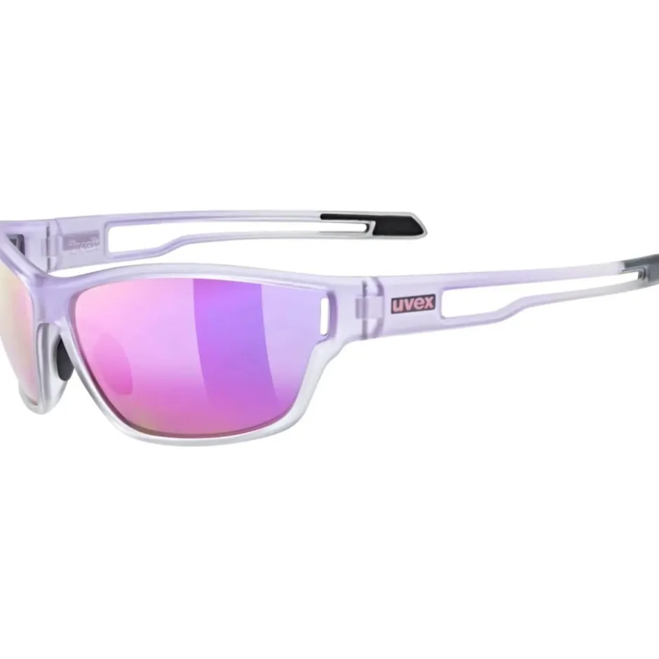 Mtb-Brillen|Racefietsbrillen < Uvex sportstyle 806 Fietsbril - purple fade/mirror purple