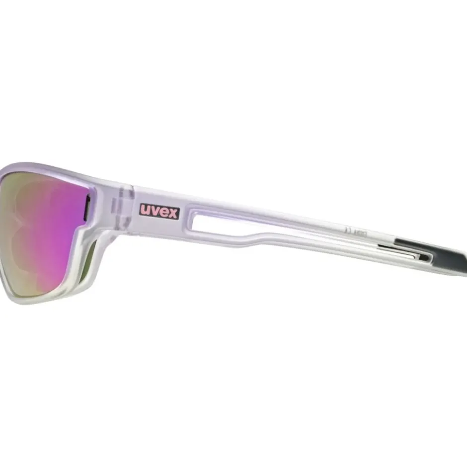 Mtb-Brillen|Racefietsbrillen < Uvex sportstyle 806 Fietsbril - purple fade/mirror purple