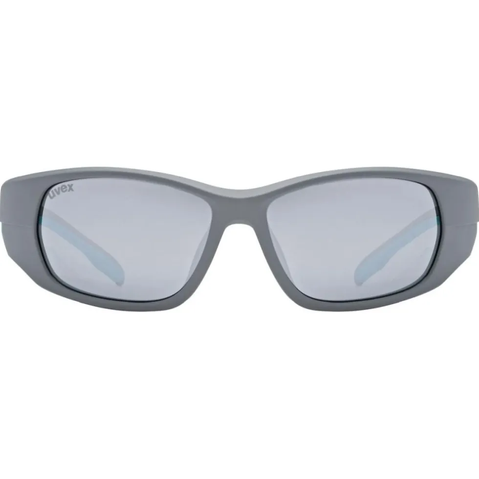 Uvex sportstyle 514 Kinderbril - grey matt/mirror silver