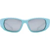 Brillen Kinderen < Uvex sportstyle 514 Kinderbril - lightblue matt/mirror silver