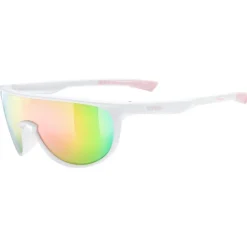 Brillen Kinderen < Uvex sportstyle 515 Kinderbril - white matt/mirror pink