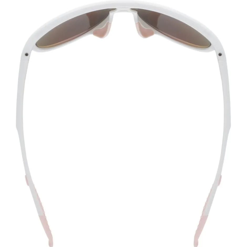 Brillen Kinderen < Uvex sportstyle 515 Kinderbril - white matt/mirror pink