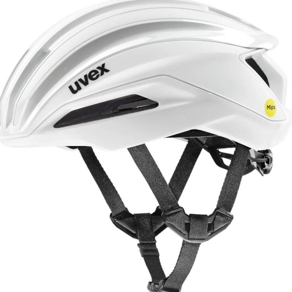 Uvex surge aero MIPS Fietshelm - wit mat