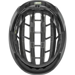 Uvex surge aero MIPS Fietshelm - zwart - saliegroen mat