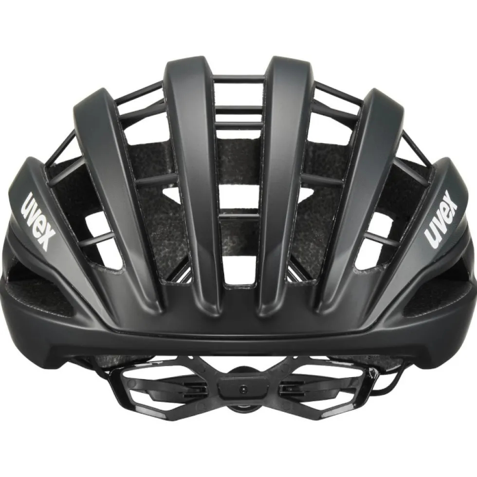 Uvex surge aero MIPS Fietshelm - zwart - saliegroen mat