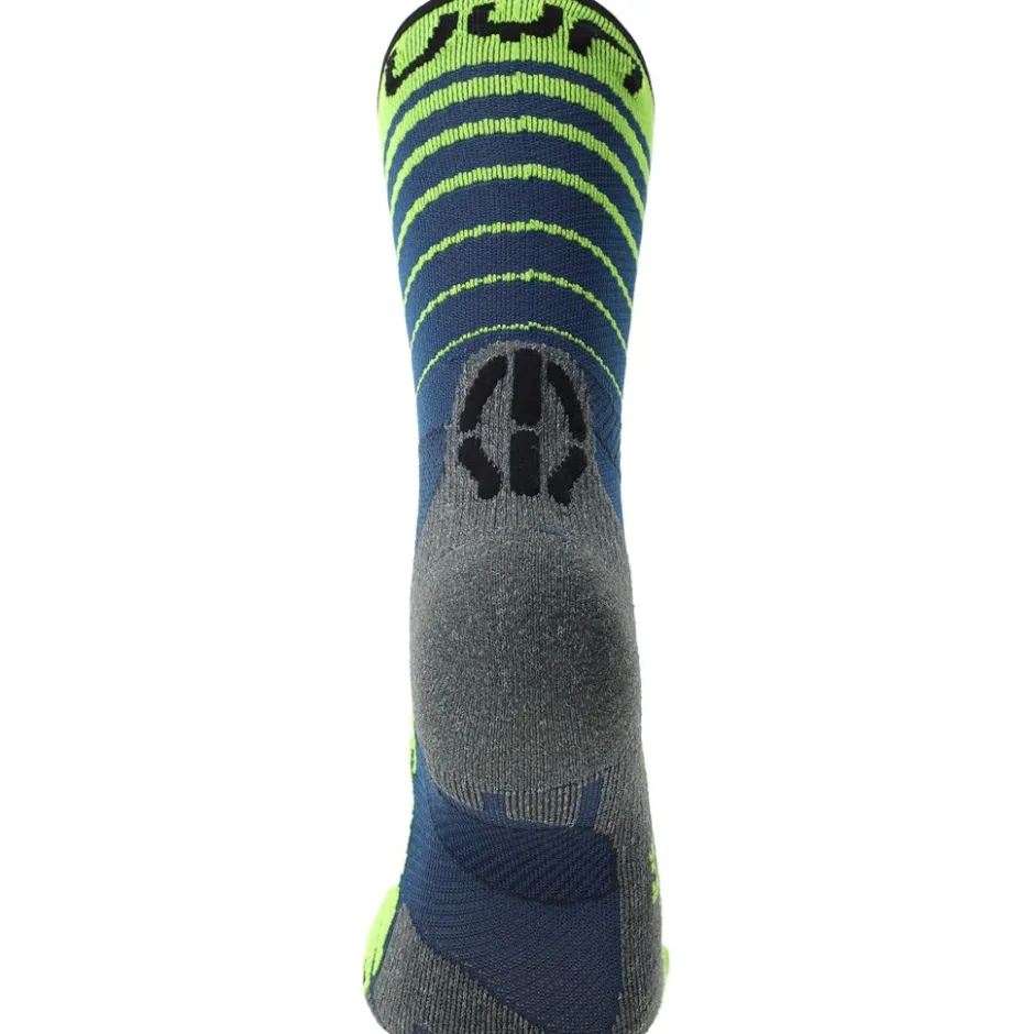Sokken < UYN Runner's Five Sokken Heren - Blue/Yellow Fluo