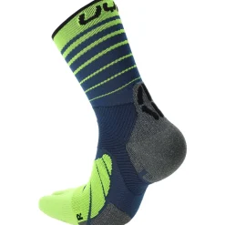 Sokken < UYN Runner's Five Sokken Heren - Blue/Yellow Fluo