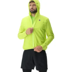 UYN Running Masterwind Jas Heren - Soft Yellow Fluo