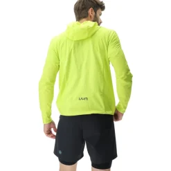 UYN Running Masterwind Jas Heren - Soft Yellow Fluo