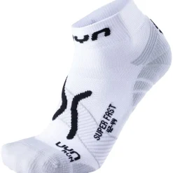 UYN Running Super Fast Sokken Heren - Wit/Zwart
