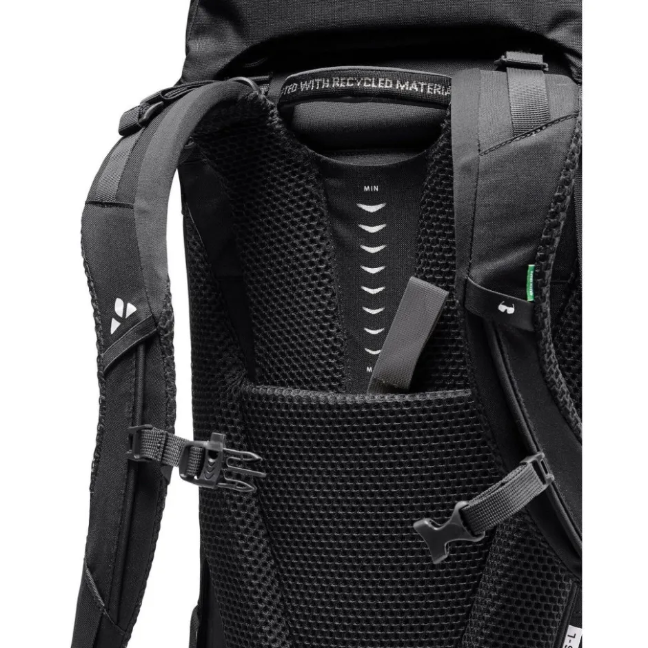 Rugzakken & Drinksystemen < Vaude Astrum EVO 60+10L Trekking Rugzak - zwart