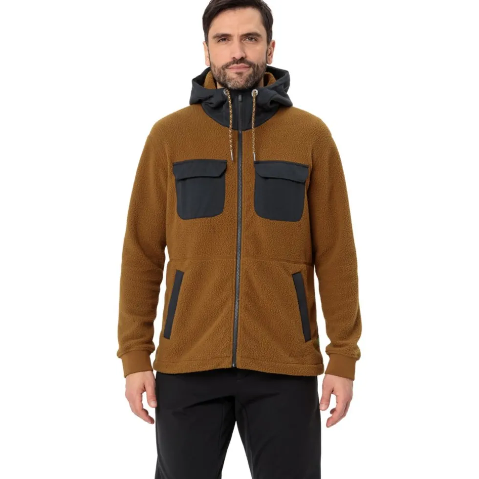 Vaude Manukau Fleece Jas III Heren - umbra
