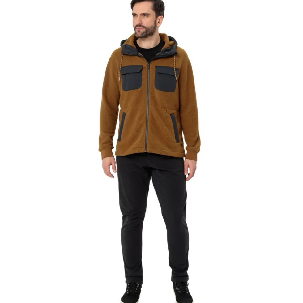 Vaude Manukau Fleece Jas III Heren - umbra