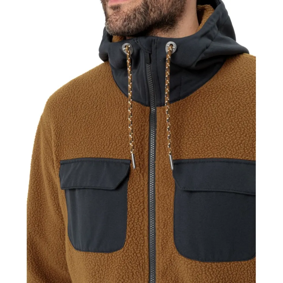 Vaude Manukau Fleece Jas III Heren - umbra