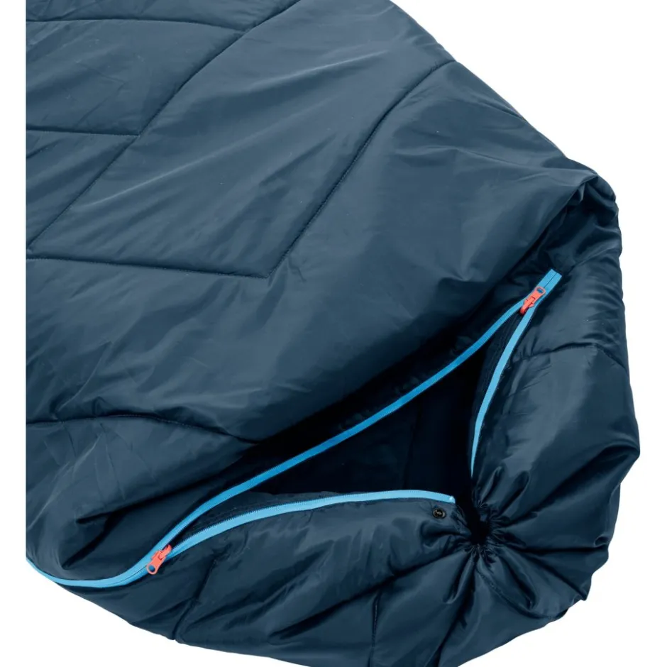 Slaapzakken < Vaude Navajo 500 XL II SYN Slaapzak - Rits Links - baltic sea