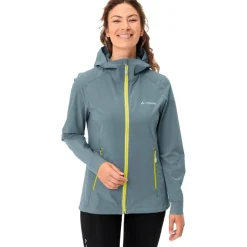 Vaude Neyland Windjas Dames - nordic blue