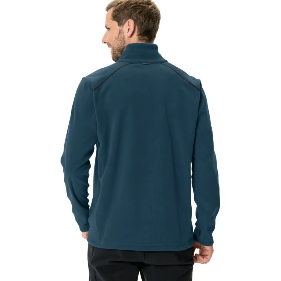 Jacks < Vaude Rosemoor II Feece Jas Heren - dark sea