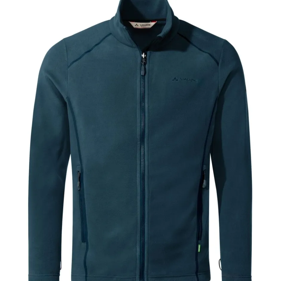 Jacks < Vaude Rosemoor II Feece Jas Heren - dark sea