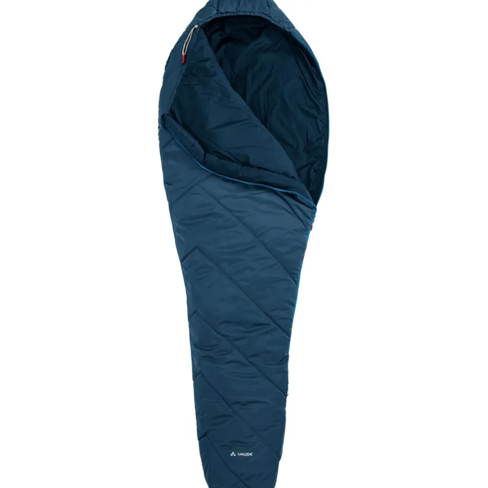 Vaude Sioux 400 II SYN Slaapzak - Rits Rechts - baltic sea