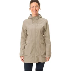 Vaude Skomer II Parka Dames - linen