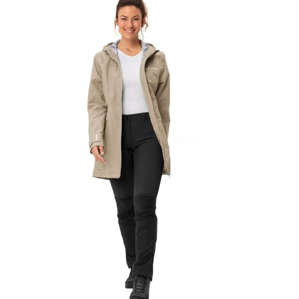 Vaude Skomer II Parka Dames - linen