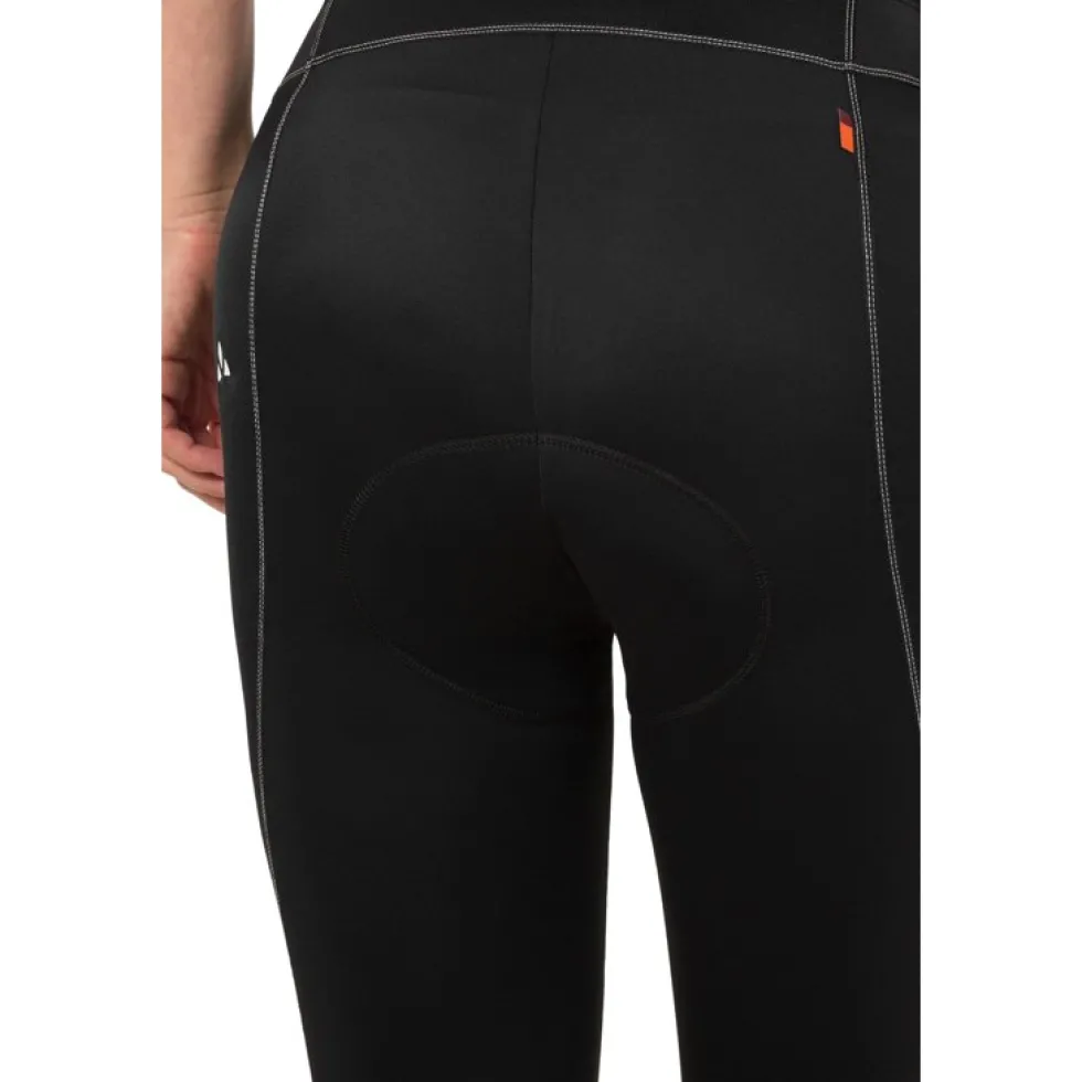 Vaude Active 3/4 Fietsbroek Dames - zwart uni