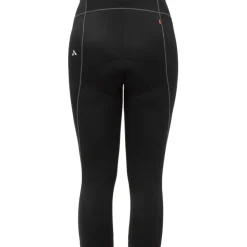 Vaude Active 3/4 Fietsbroek Dames - zwart uni