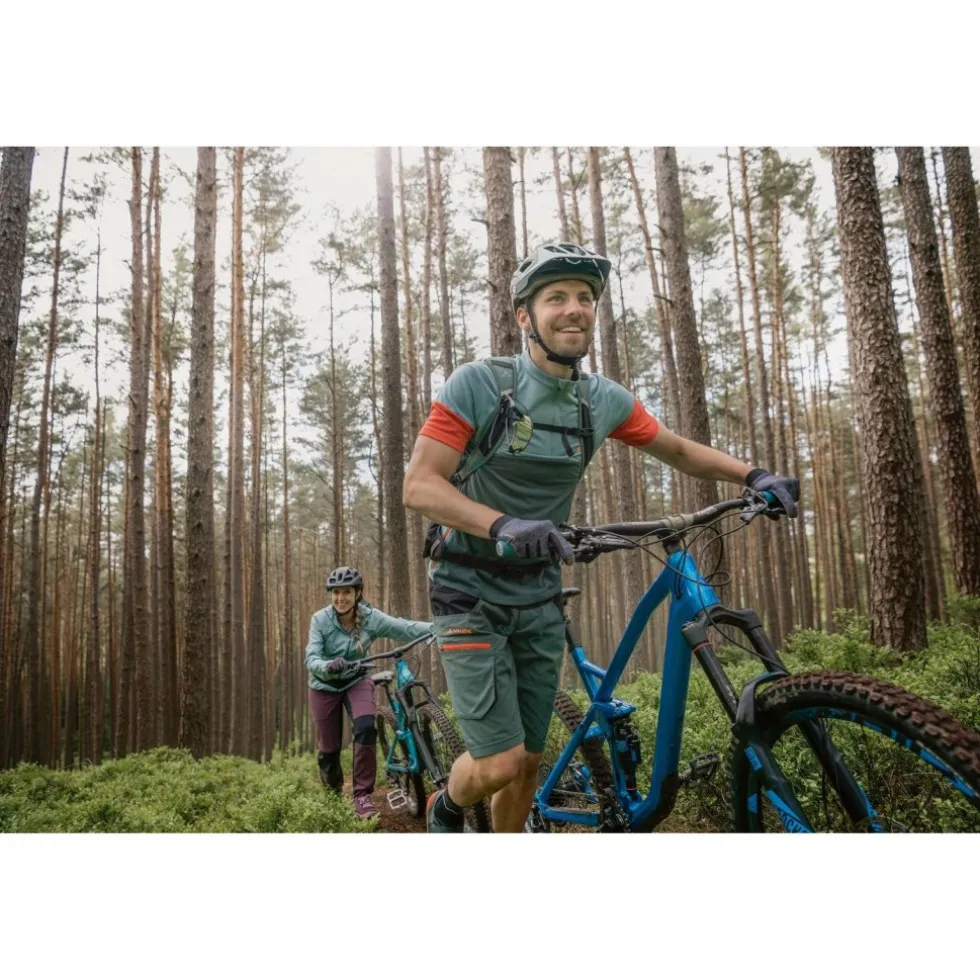 Vaude Altissimo II Shirt met Korte Mouwen Heren - heron
