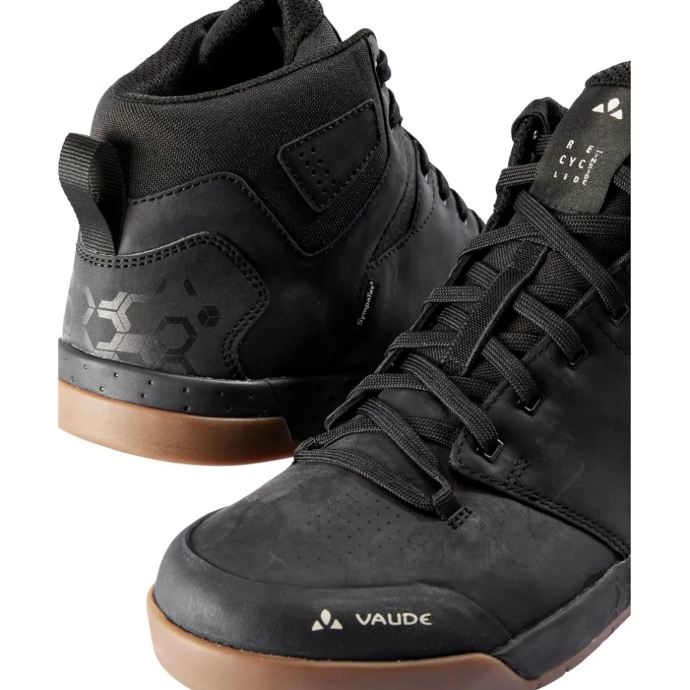 Vaude Am Moab Mid STX II Platte pedaal Schoenen Heren - phantom black