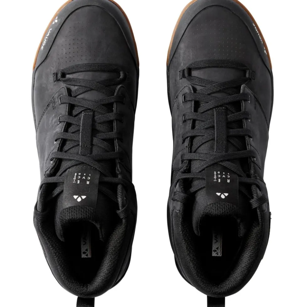 Vaude Am Moab Mid STX II Platte pedaal Schoenen Heren - phantom black