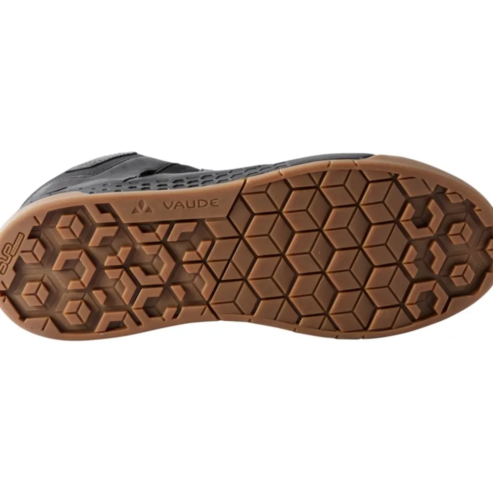 Vaude Am Moab Mid STX II Platte pedaal Schoenen Heren - phantom black