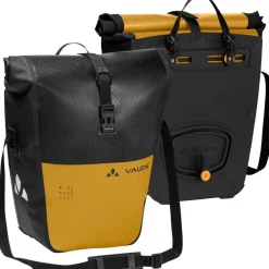 Vaude Aqua Back Color Fietstas (rec) (Paar) - 2x24L - burnt yellow