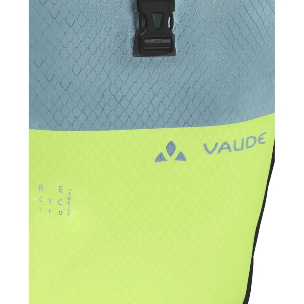 Vaude Aqua Back Color Fietstas (rec) (Paar) - 2x24L - nordic blue/bright green