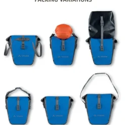 Vaude Aqua Back Fietstas (Paar) - 2x24L - black