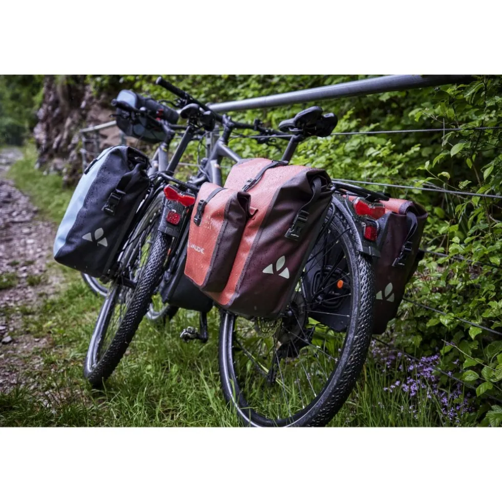 Vaude Aqua Back Plus Fietstas (rec) (Paar) - 2x25.5L - burnt yellow