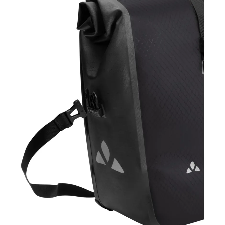 Bagagedragertassen < Vaude Aqua Back Single Fietstas (rec) - 24L - zwart