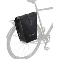 Bagagedragertassen < Vaude Aqua Back Single Fietstas (rec) - 24L - zwart
