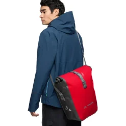 Vaude Aqua Back Single Fietstas - 24L - rood