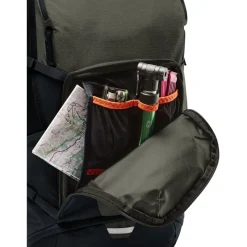Vaude Bike Alpin Pro 28+L Rugzak - khaki