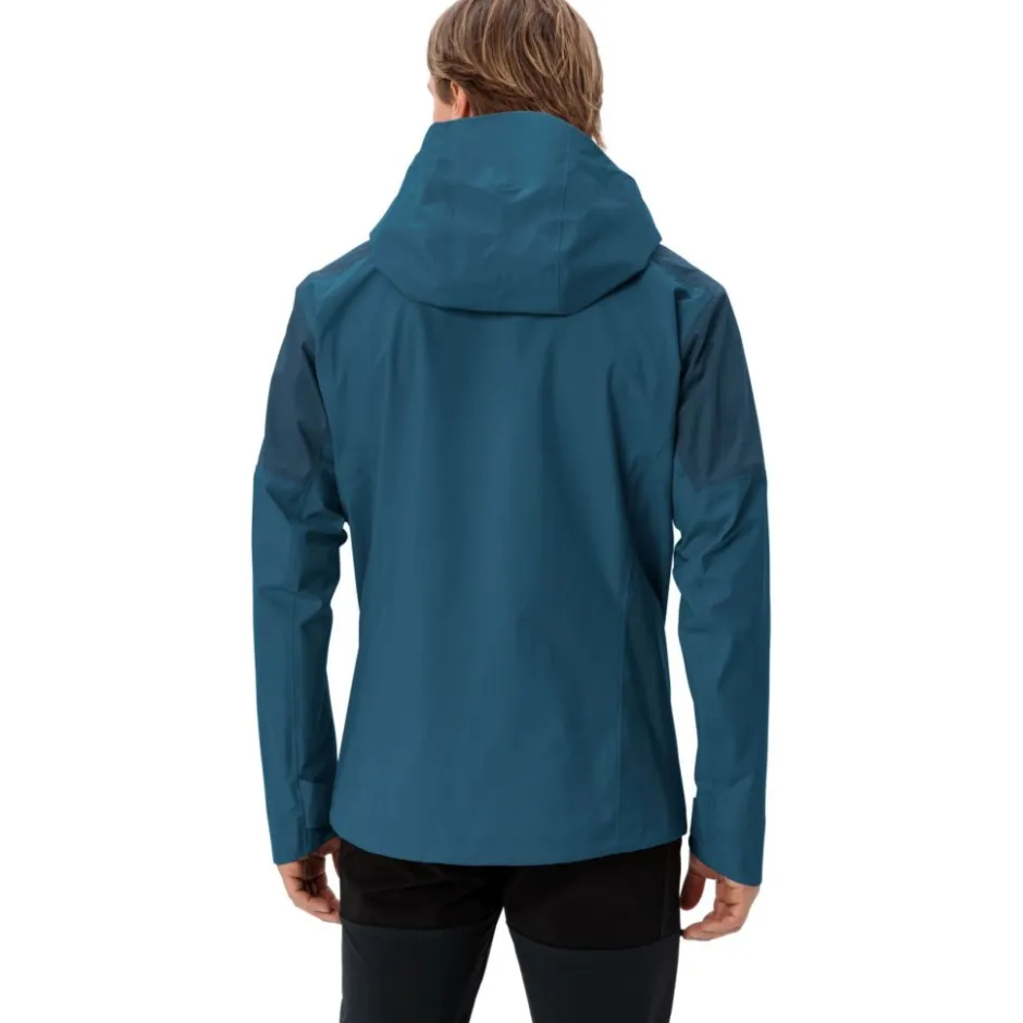 Jassen & Vesten < Vaude Croz Alpine 3L Jas Heren - baltic sea