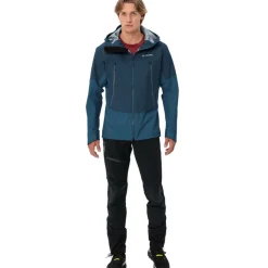 Jassen & Vesten < Vaude Croz Alpine 3L Jas Heren - baltic sea