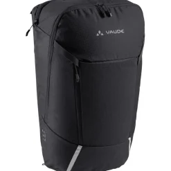 Bagagedragertassen < Vaude Cycle II 20L Rugzak + Fietstas - zwart