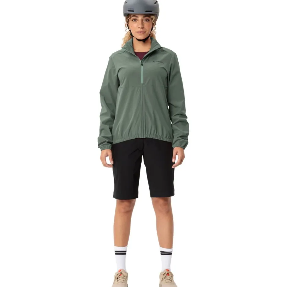 Windjacks < Vaude Cyclist Air Jas Dames - agave