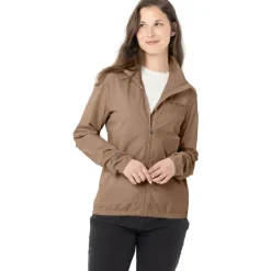 Windjacks < Vaude Cyclist Air Jas Dames - oat