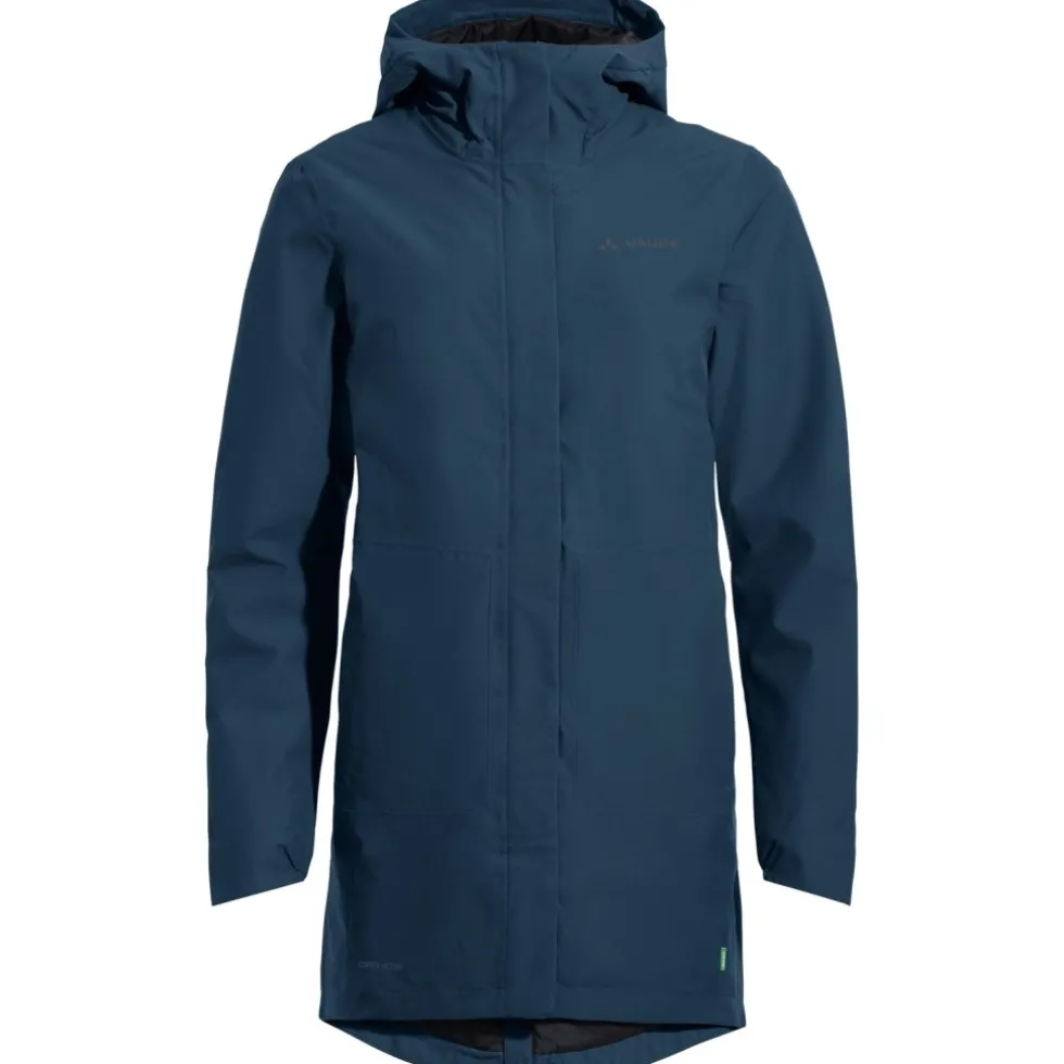 Vaude Cyclist II Parka Gewatteerd Dames - dark sea