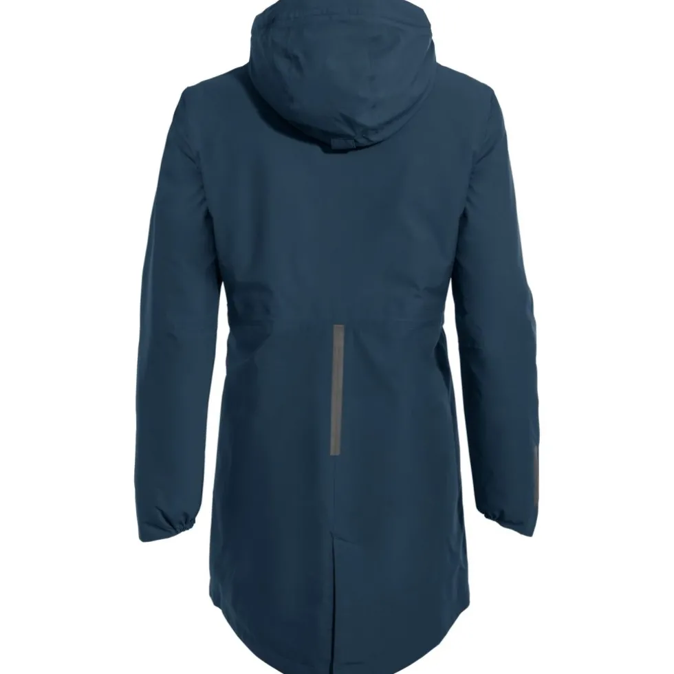 Vaude Cyclist II Parka Gewatteerd Dames - dark sea